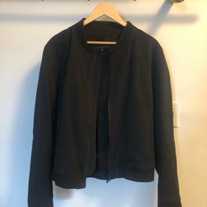 Oak and Fort Cotton Bomber Jacket